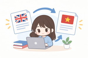 Mau Dich thuat Anh Viet chuyen nghiep